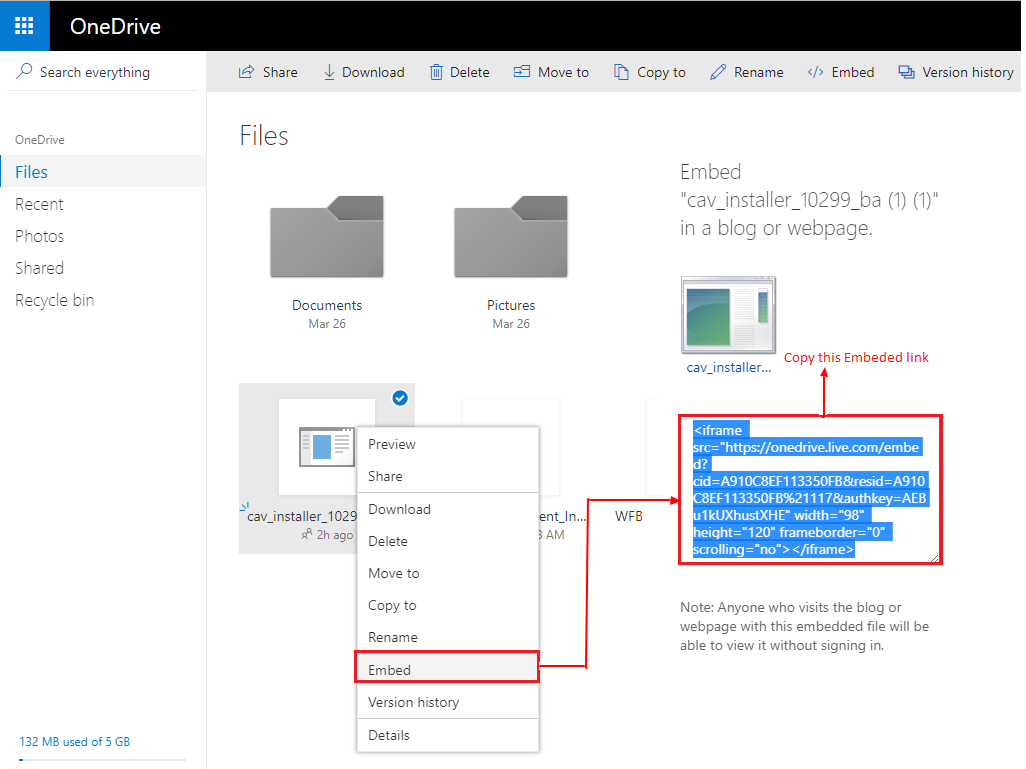 How to get Direct Download Link from Google Drive and One drive